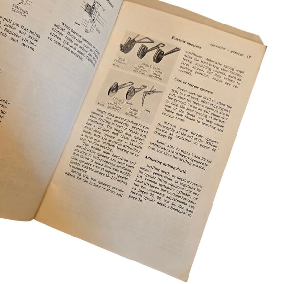 John Deere Operators Manual B BA FBB DFB DRA End Wheel Grain Drills Service Book - Picture 11 of 15